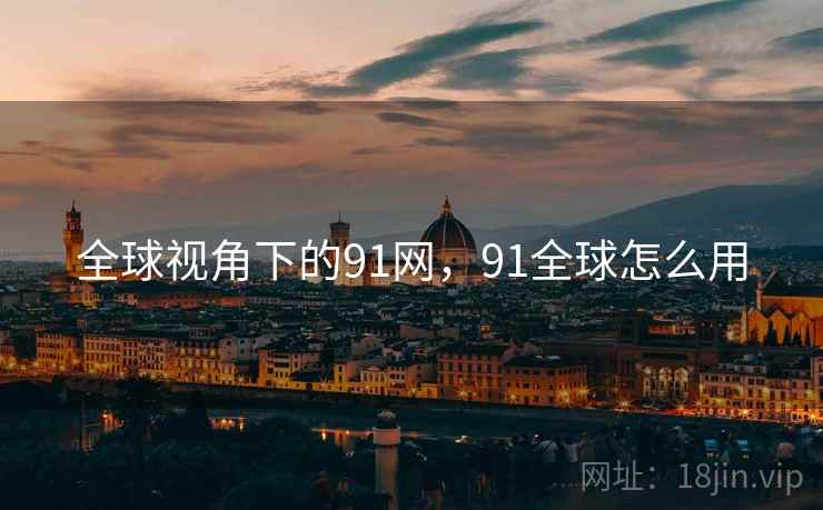 全球视角下的91网，91全球怎么用