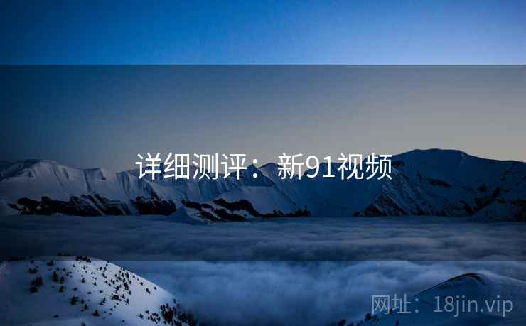 详细测评：新91视频  第1张