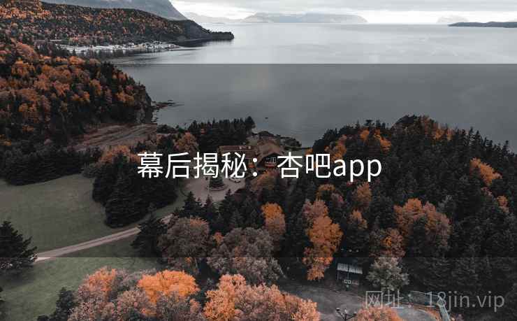 幕后揭秘：杏吧app