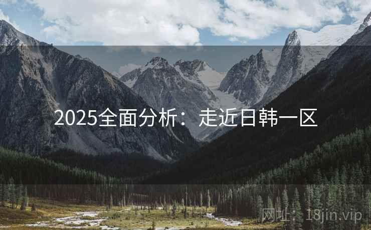 2025全面分析：走近日韩一区