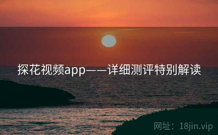 探花视频app——详细测评特别解读
