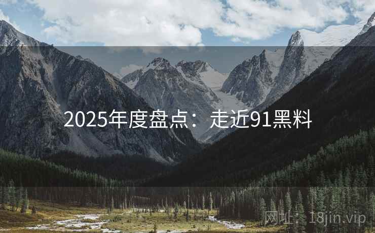 2025年度盘点:走近91黑料